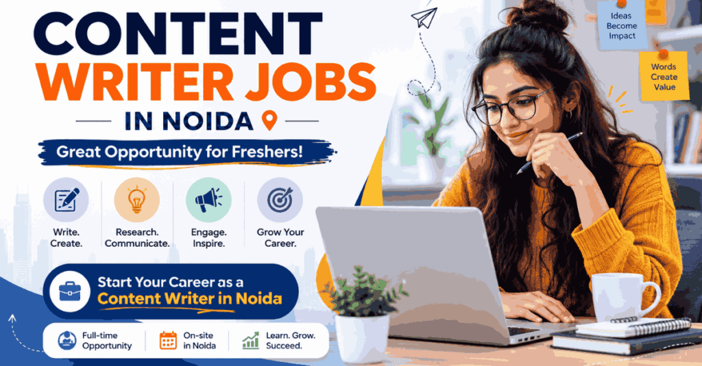 Content Writer Jobs in Noida