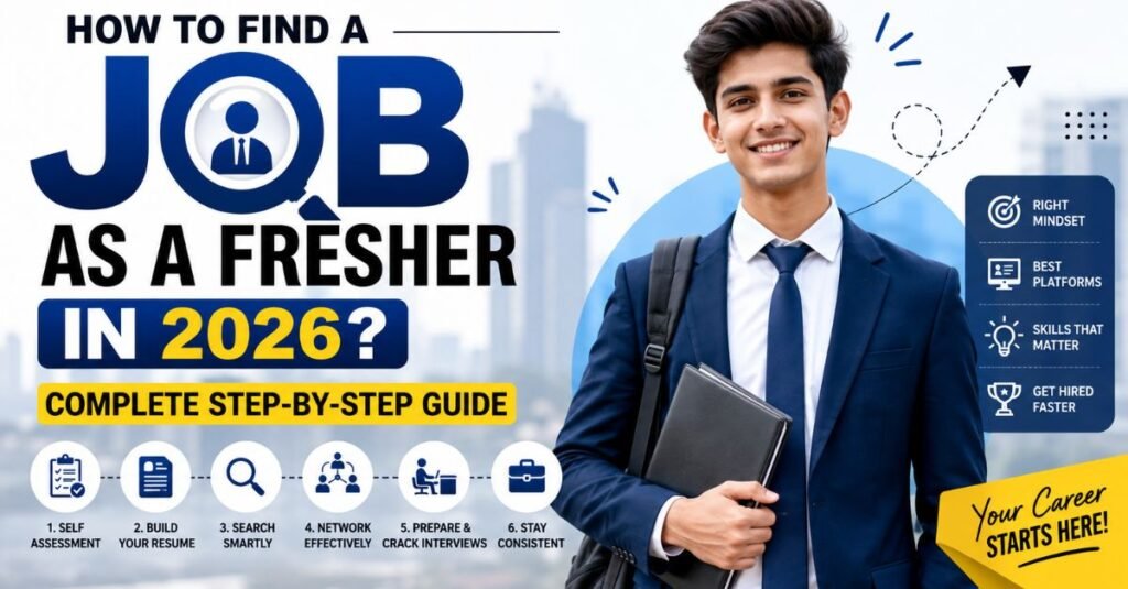 How to Find a Job as a Fresher in 2026