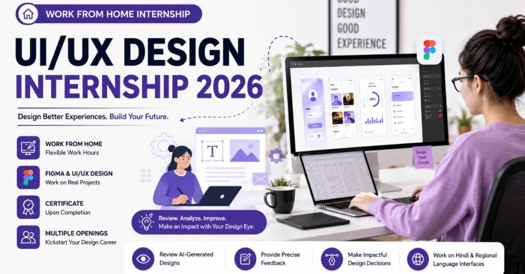 UI/UX Design Internship 2026