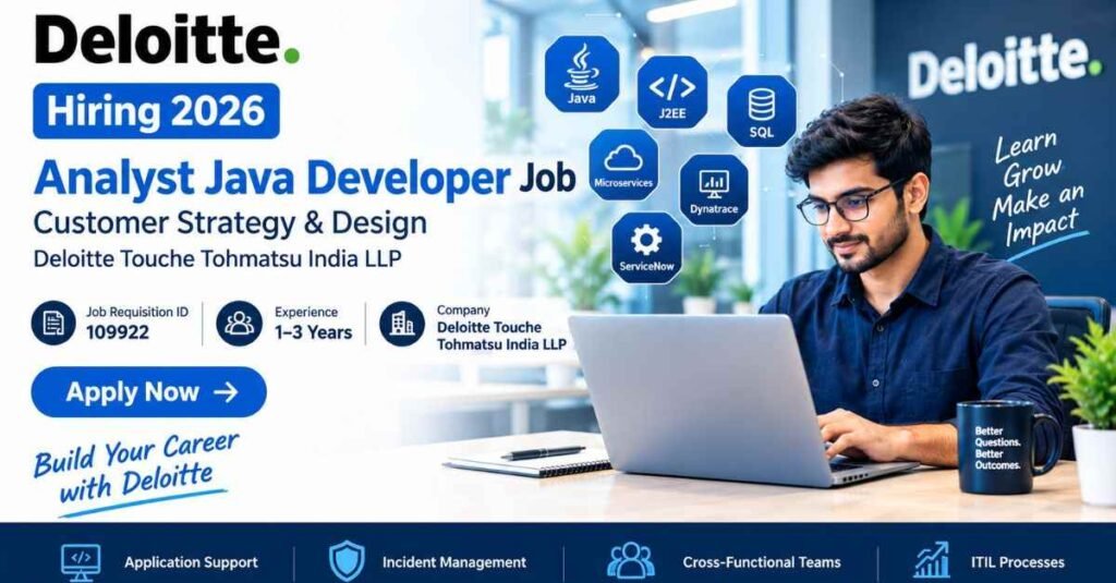 Analyst Java Developer Jobs at Deloitte