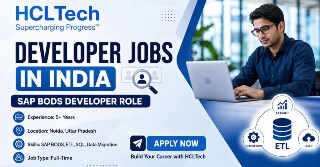HCLTech Developer Jobs in India