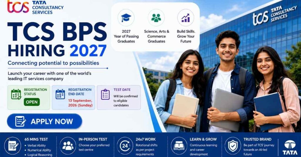 TCS BPS Hiring 2027