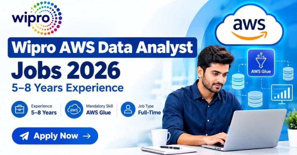 Wipro AWS Data Analyst Jobs 2026